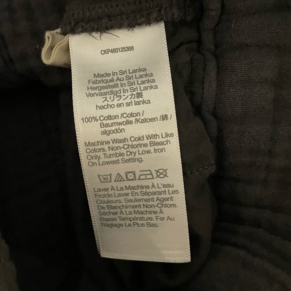 Madewell Easy Pull-On Gauze Waffle Shorts in Lightspun Size Medium - Picture 8 of 8